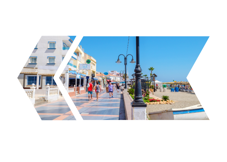 Vistas a la Carihuela de Torremolinos