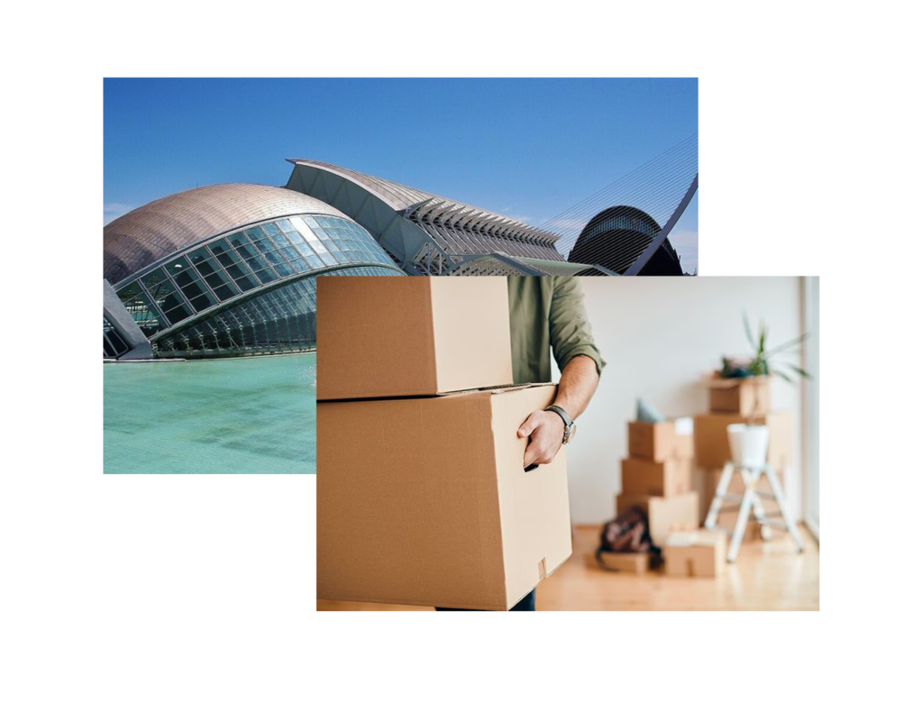 Foto de caja de mudanza Málaga - Valencia